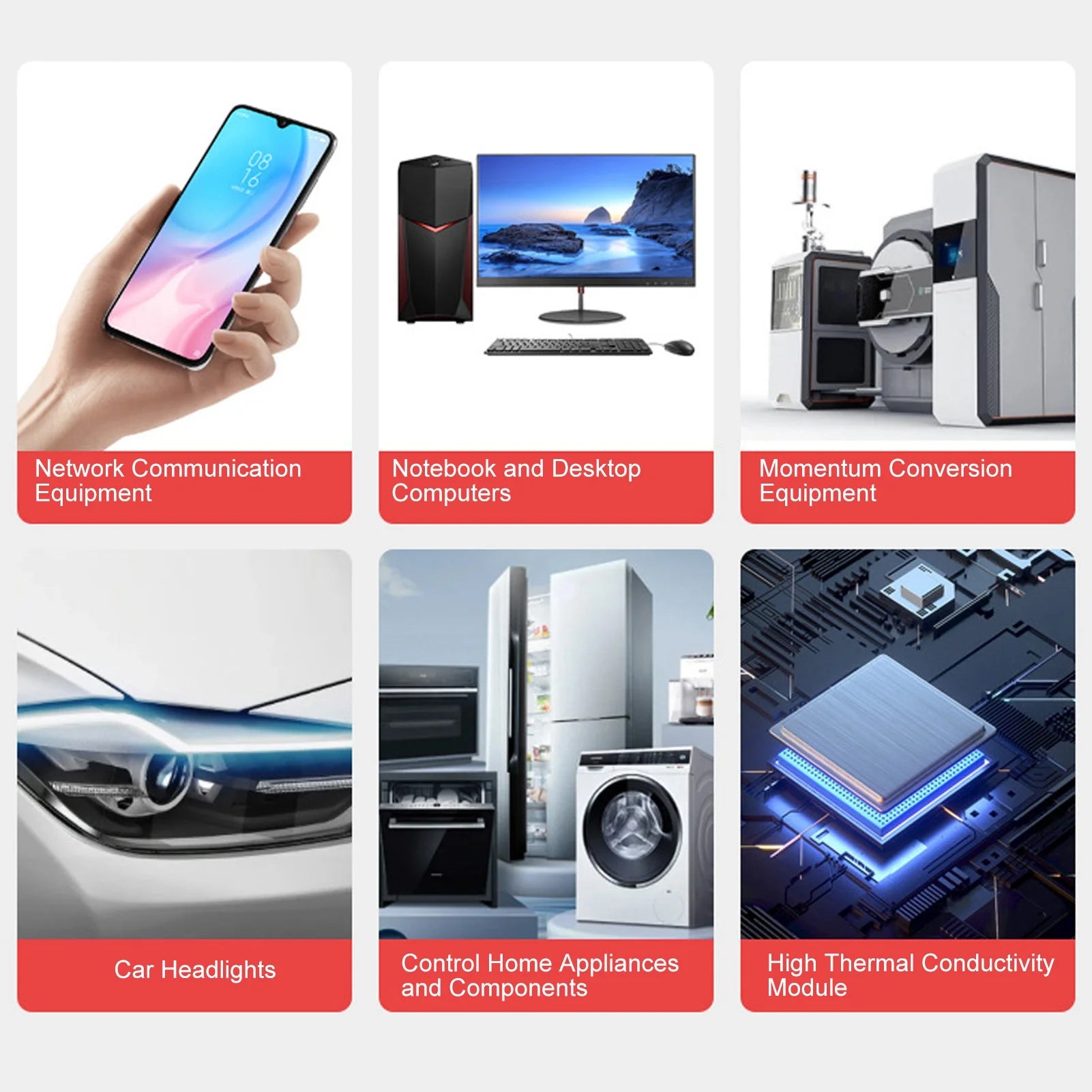 CPU Thermal Paste Computer Thermal Paste Thermal Paste Compound Silicone Grease Good Insulation Cooling HY204 for CPU Heatsink Peaceful Pleasures Health and Wellness