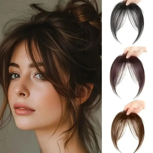 Heat Resistant Synthetic Bang Hairpiece | Multi-Color Options Synthetic Bang Hairpiece Peaceful Pleasures Health and Wellness