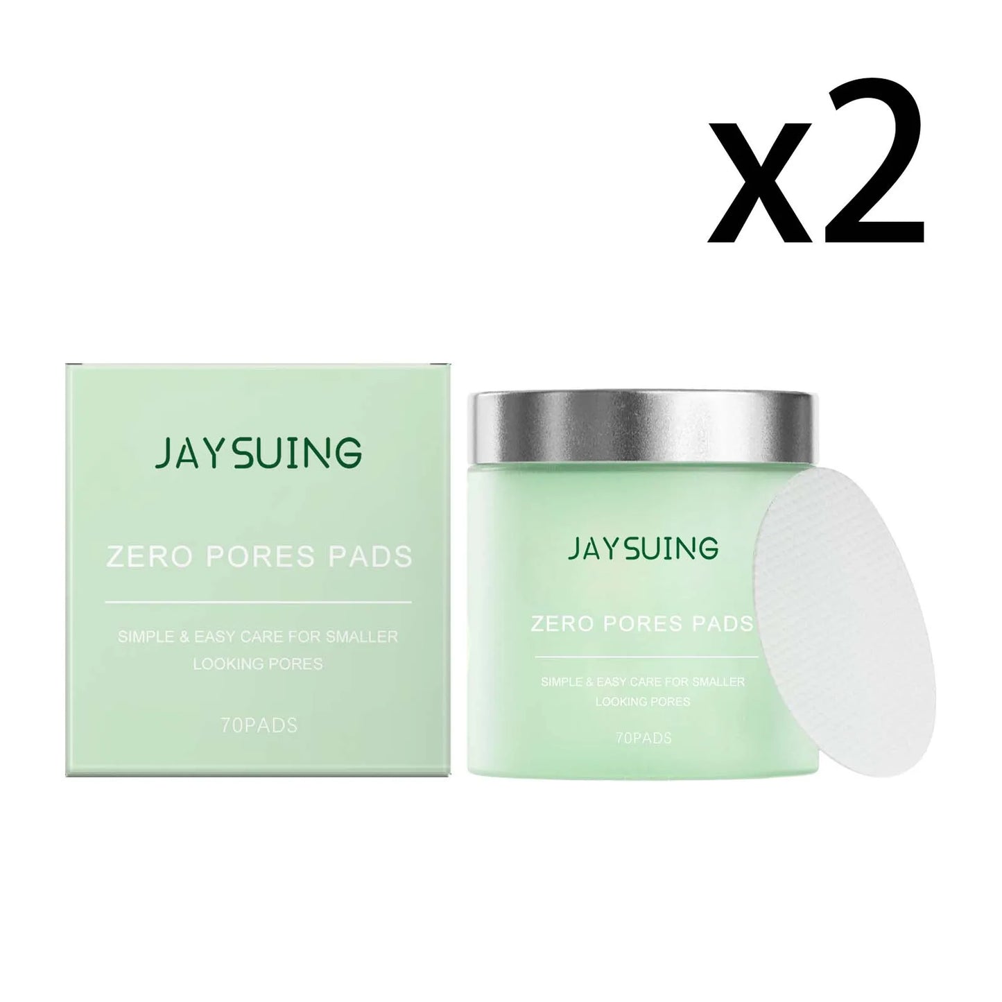 Salicylic Acid Cleaning Pads Reduce Pores Dirt Exfoliate Remove Dead Skin Gentle Oil Control Soothing Facial Care Cotton Pads Peaceful Pleasures Health and Wellness 2x70 Pads
