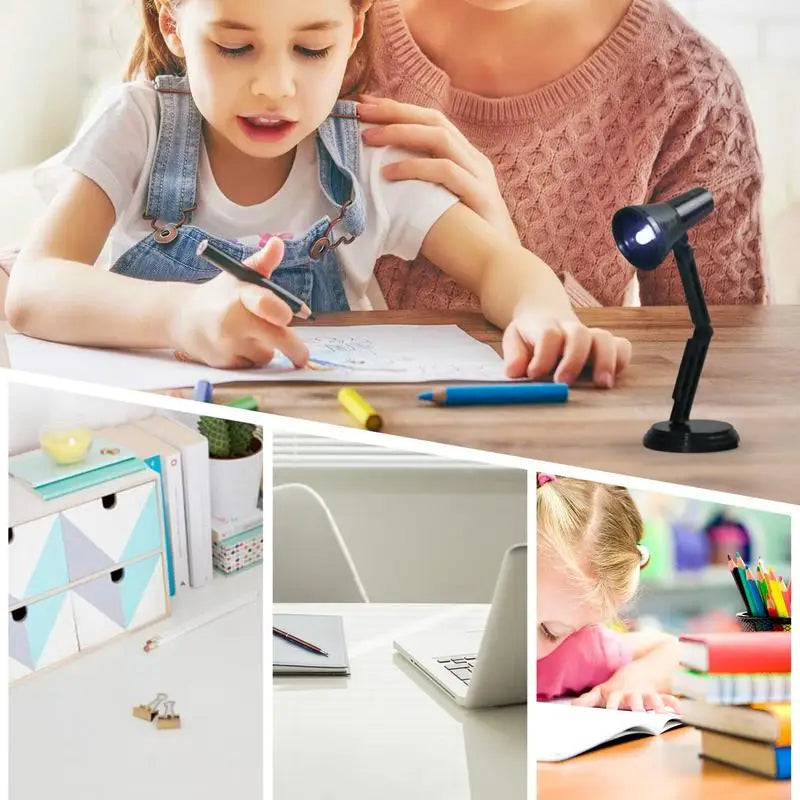 Led Desk Portable Reading Lamp Student Reading Book Light dormitory small table lamp Student Reading Book Light for Bedroom Peaceful Pleasures Health and Wellness