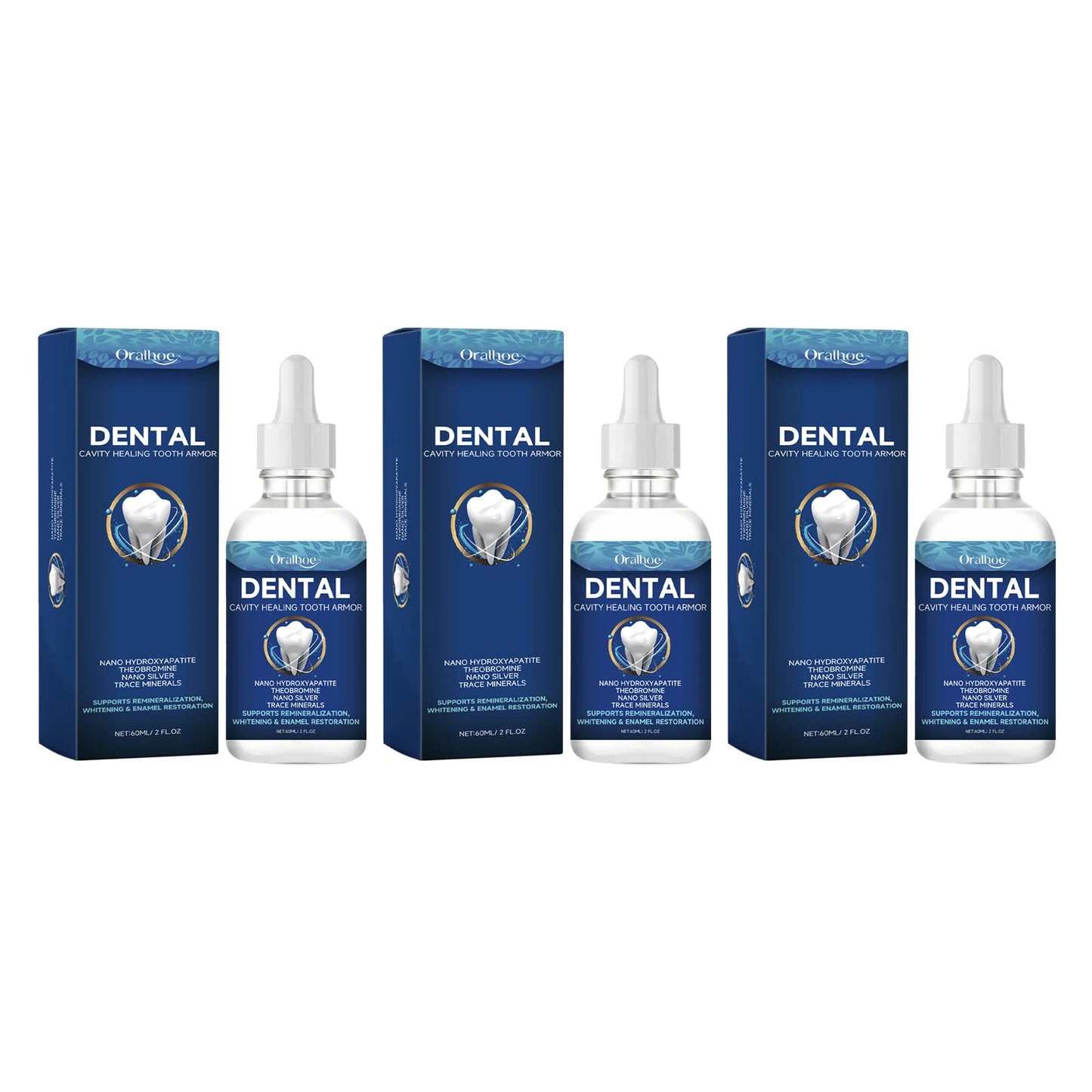 Oralhoe Teeth Brightening Serum 60ml | Deep Clean & Fresh Breath