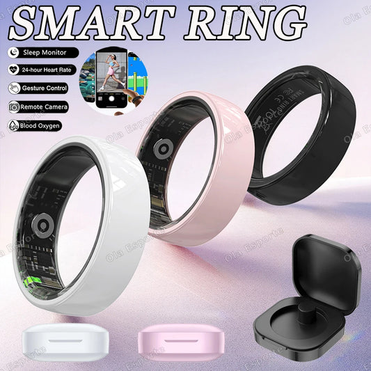 Smart Ring – Heart Rate, Sleep & SpO₂ Monitor | Ola Esporte Smart Health Ring Peaceful Pleasures Health and Wellness