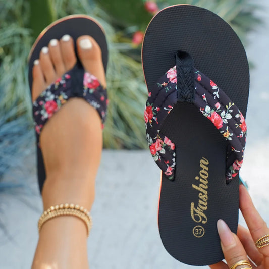 Women's Lightweight Non-Slip Flip Flops | Summer Beach Slippers