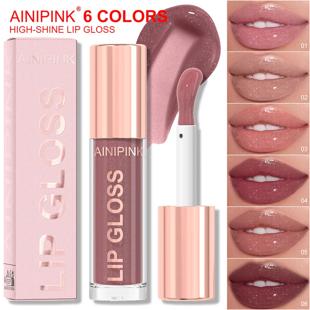 Glitter Lip Gloss – Waterproof, Moisturizing & Long-Lasting