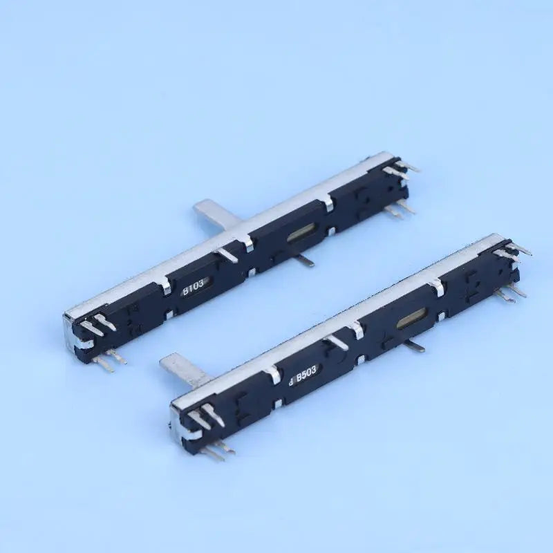 1pcs 75mm Straight Slide Potentiometer 8Pins A103 Double Fader A10K Soundcraft EFX8 Fader A10Kx2 A20KX2 A50KX2 B10KX2 A103 A203 Peaceful Pleasures Health and Wellness