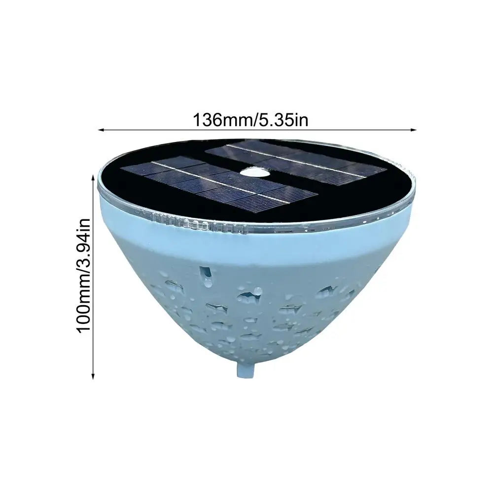 Floating Pool Lights LED Multi-Mode Waterproof Dynamic Solar Lights For Pool For Indoor Home Bathtub Hot Tub Swimming Ground Peaceful Pleasures Health and Wellness 2pcs China Mainland