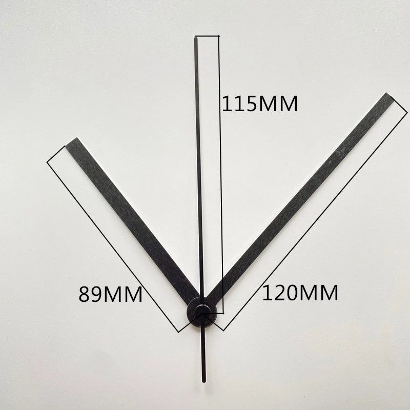 Mute DIY Wall Clock Movement Mechanism with Clock Hands Silent Kit Battery Operated Watch Repair Parts Replacement Set Peaceful Pleasures Health and Wellness