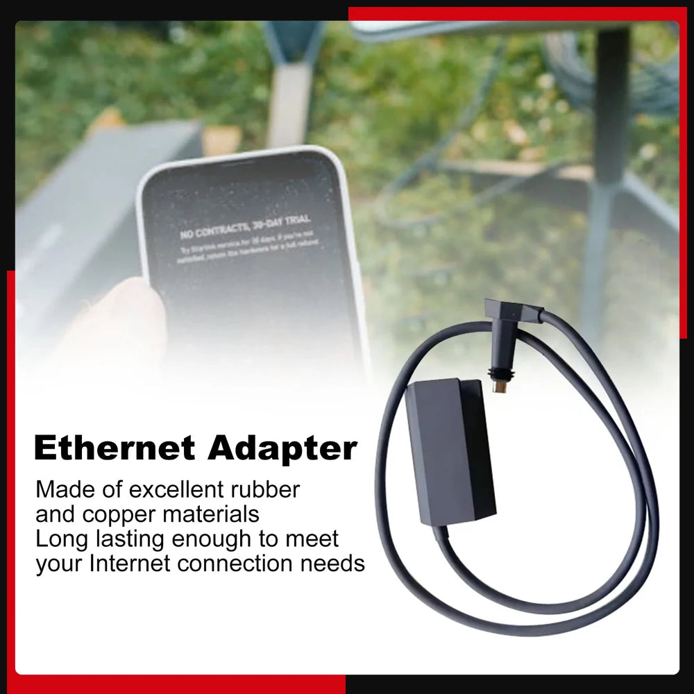 Ethernet Adapter Rectangle Dish Antenna Satellite USB Internet
