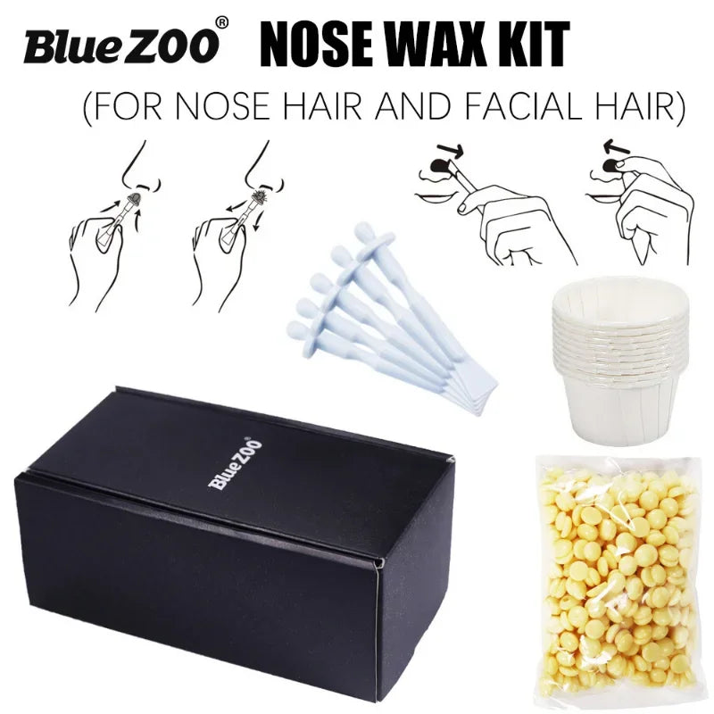 Nose Hair Trimmer - Portable Wax - Coated Nose Hair Removal Cosmetic Tool - Nose Cleaning Tool Peaceful Pleasures Health and Wellness