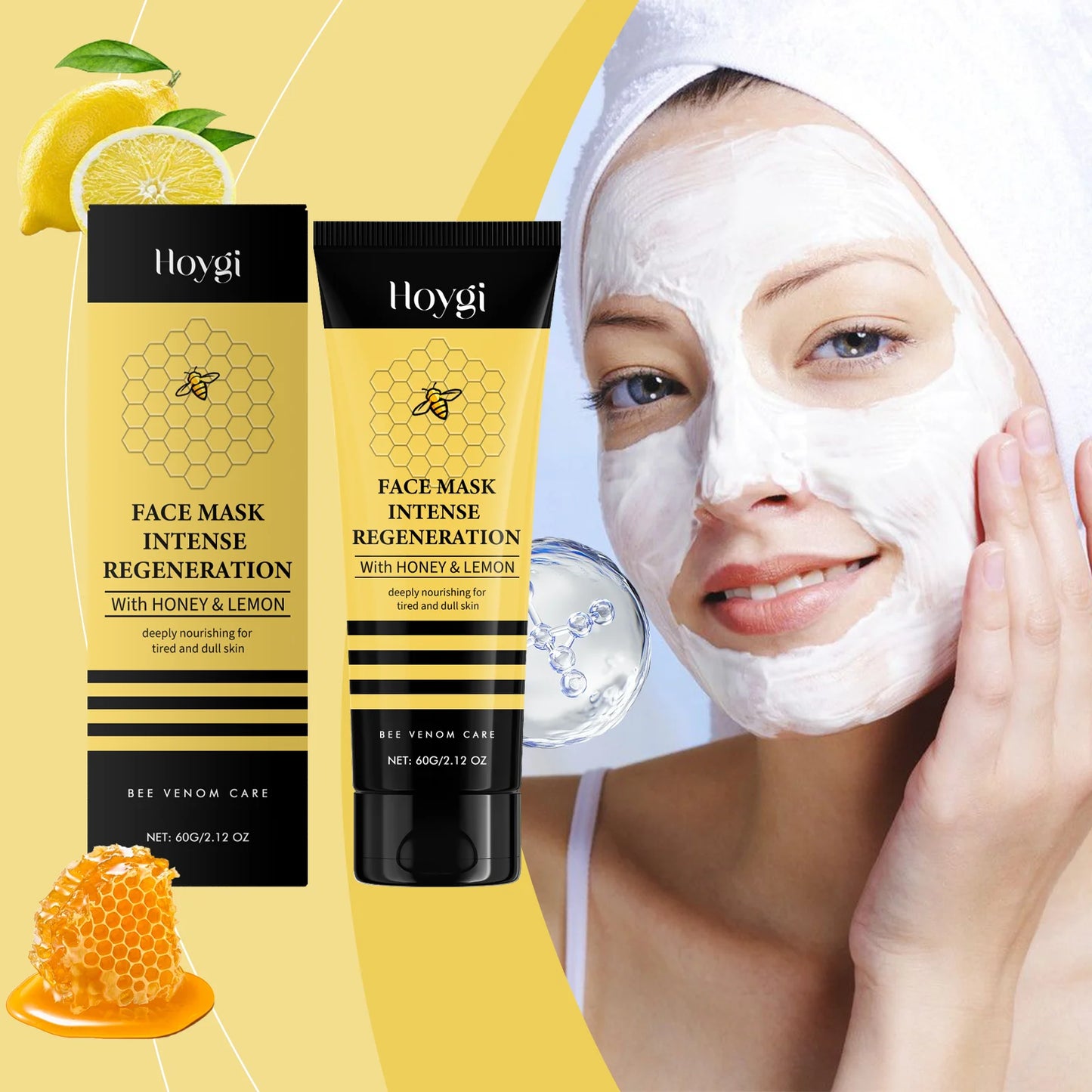 Bio Collagen Hydrogel Overnight Mask | Anti-Wrinkle & Pore Minimizing