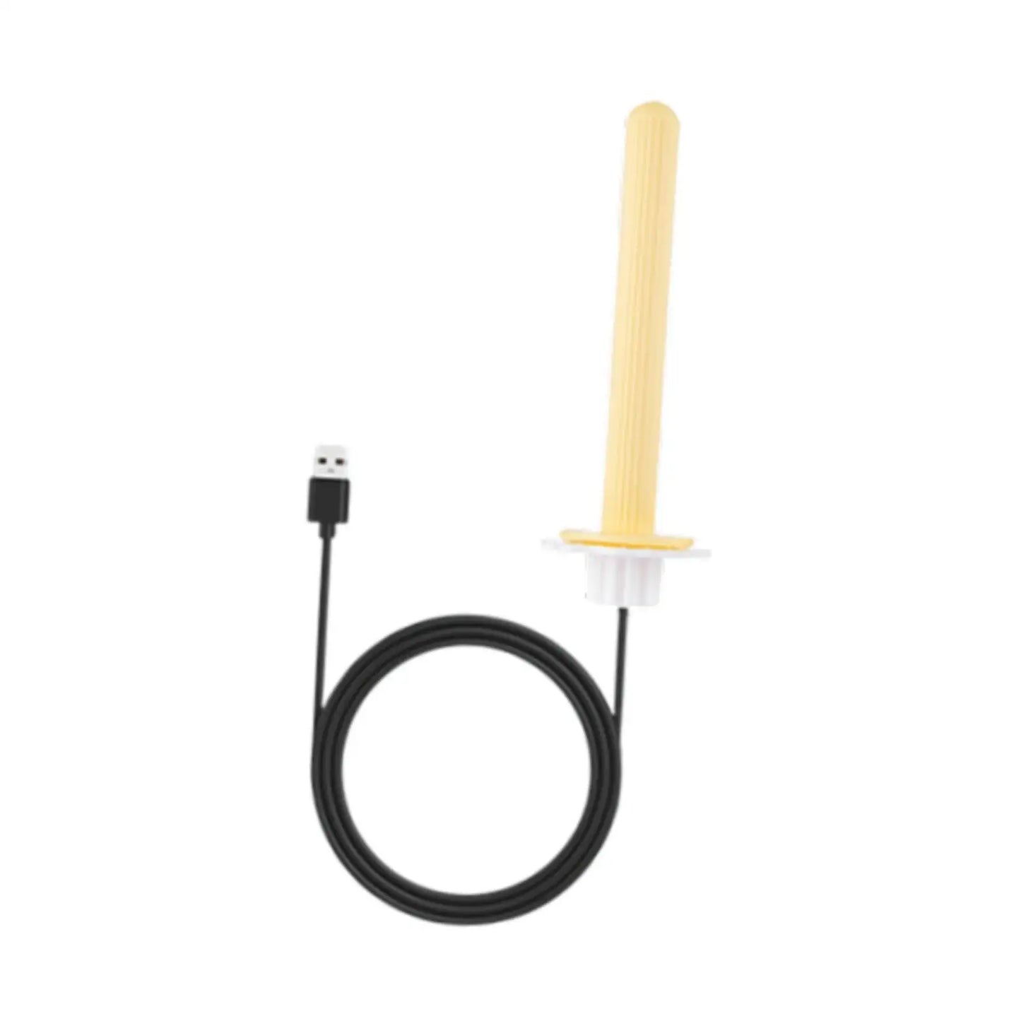 Winter Heated Bird Perch Stand Myna Parrot Bird Perch Rod Stick Birdcage Accessory Thermostatic Warm Bird Standing Pole Pet Bird Peaceful Pleasures Health and Wellness YELLOW