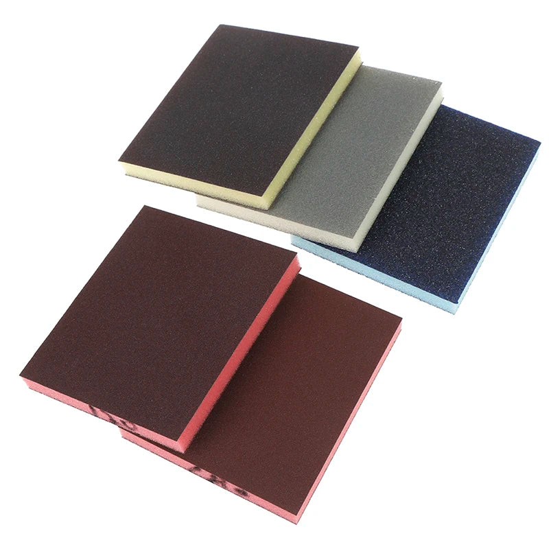 2-Pack Sanding Sponge Block Pads | Abrasive Polishing Set