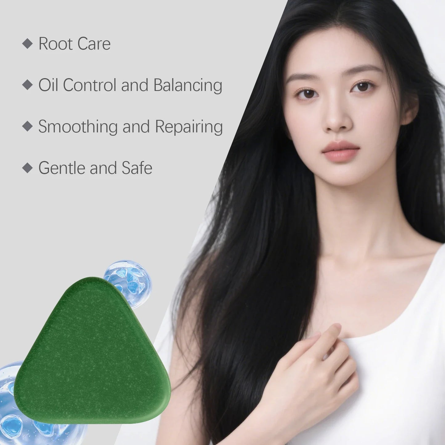HOEGOA Cypress Leaf Natural Shampoo Bar – Oil Control & Scalp