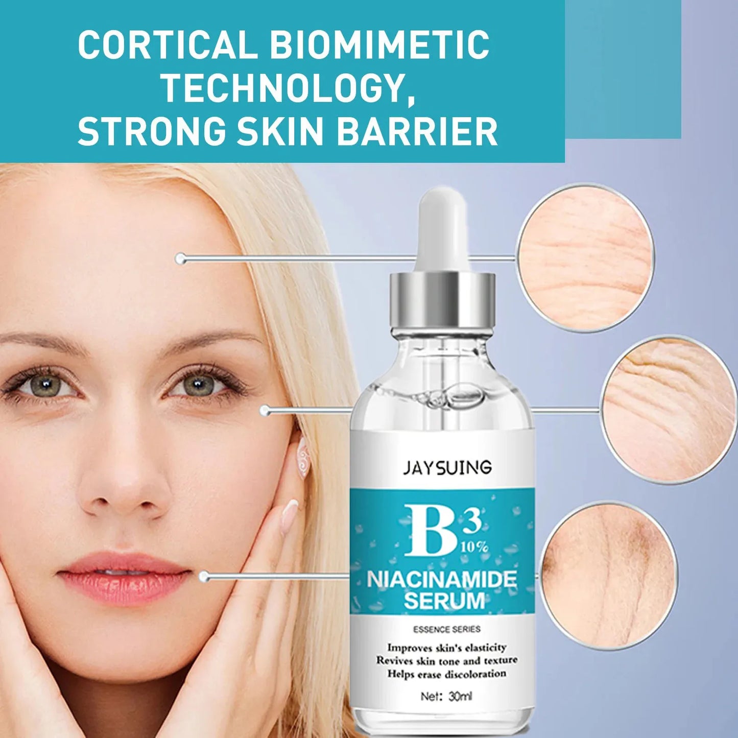 Nicotinamide Anti-Aging Face Serum | Collagen Lifting & Firming