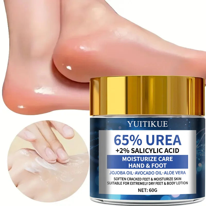 YUITIKUE 65% Urea Foot Cream – Cracked Heel Repair 60g Urea Foot Cream Peaceful Pleasures Health and Wellness Default Title