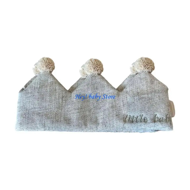 Elastic Baby Crown Headband for Birthdays & Gatherings