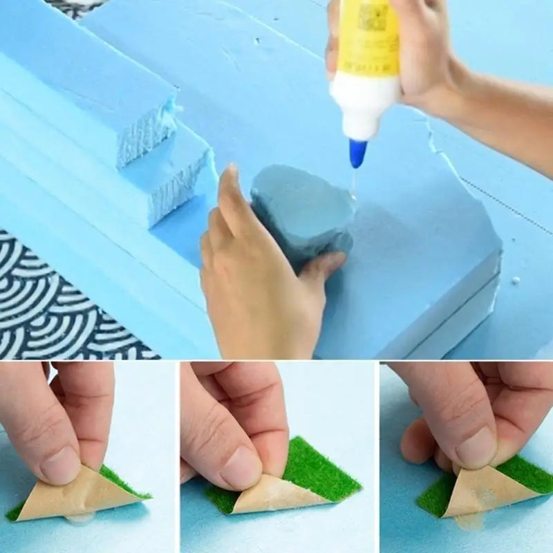 EVA Foam Sheets for Crafts & Model Building – 2 Pack, 30x40cm