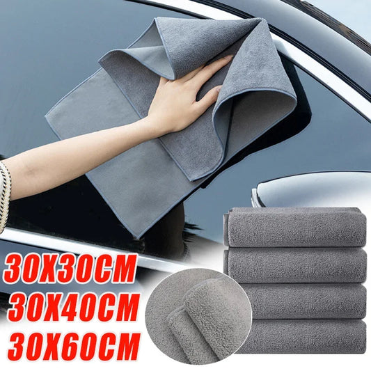 Double-Sided Microfiber Car Cleaning Towel | Drying & Detailing Microfiber Cleaning Towel Peaceful Pleasures Health and Wellness