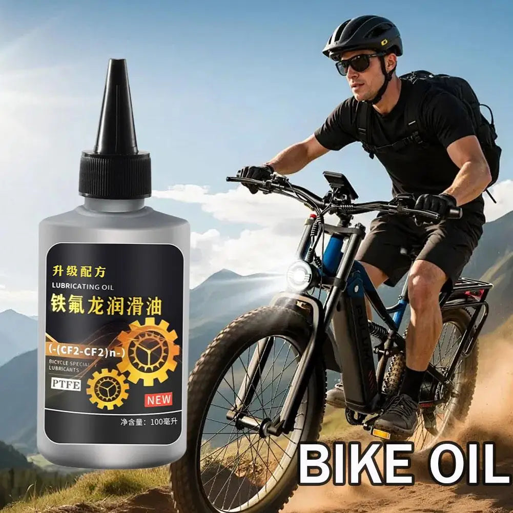 Bicycle Maintenance Lubricating Oil MTB Road Bike Chain Lube Mountain Bike Dry Lube Chain Oil Fork Flywheel Chain Bike Access Peaceful Pleasures Health and Wellness