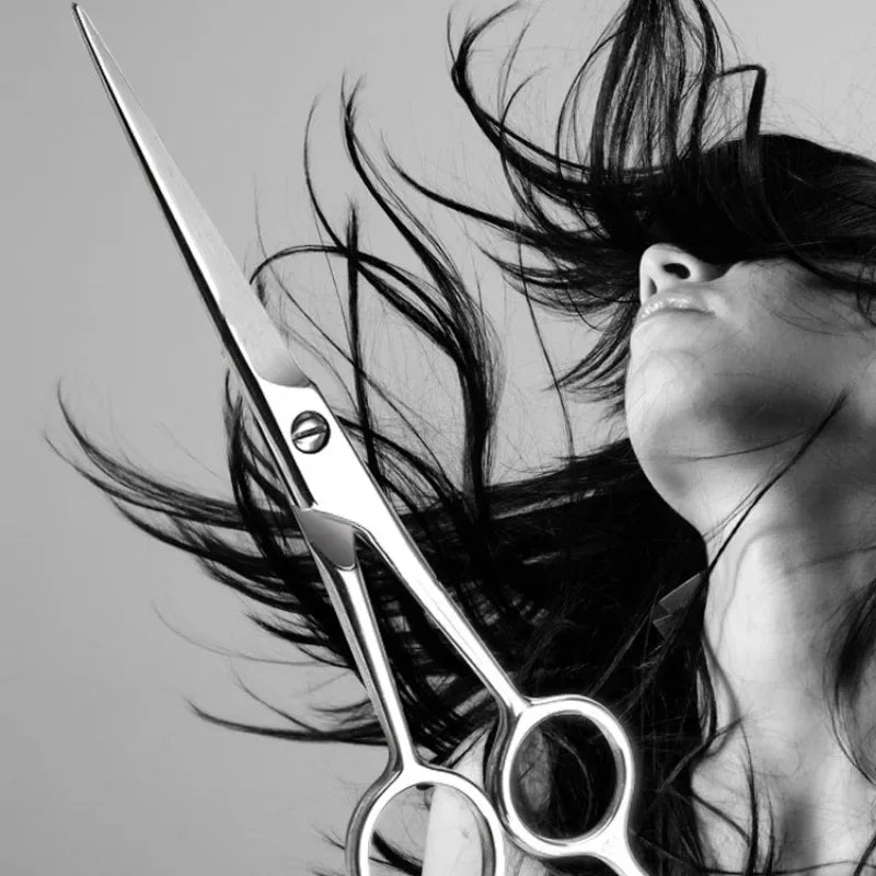 Hairdressing Barber Hair Scissor for Professional Hairdressers Barbers Stainless Steel Hair Cutting Shears For Salon Barbers Peaceful Pleasures Health and Wellness
