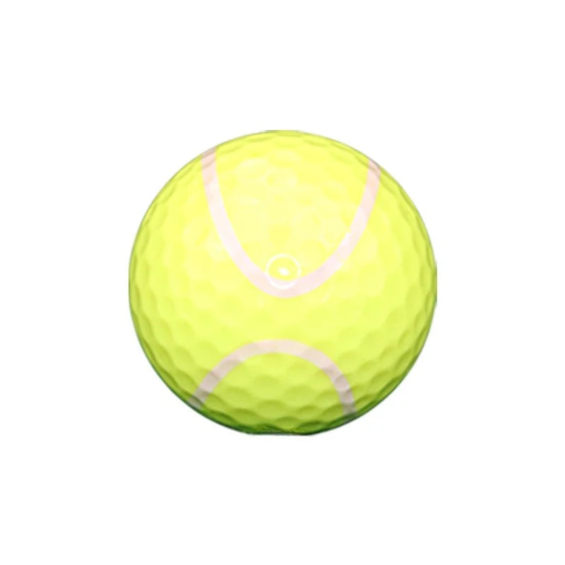 Pattern Printed 3-Layer Practice Golf Balls | Gift Collection Set