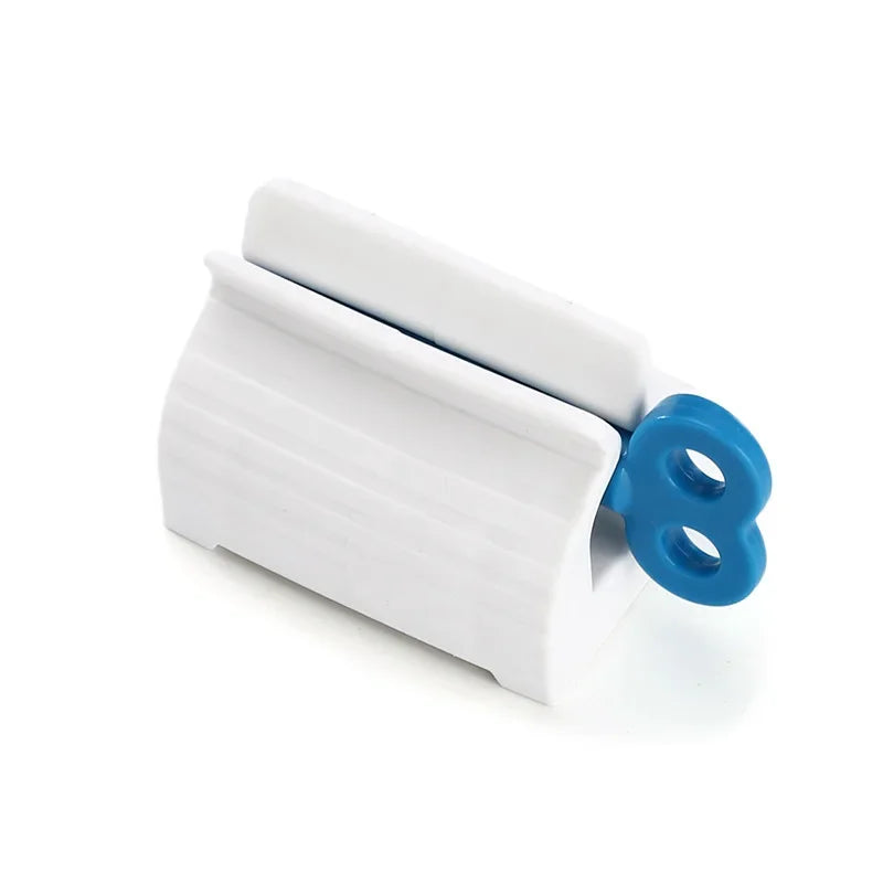 Cartoon Frog Toothpaste Squeezer Device Dispenser Holder Bathroom Toothbrush Holder Organizer Facial Cleanser Squeezer Press Peaceful Pleasures Health and Wellness blue