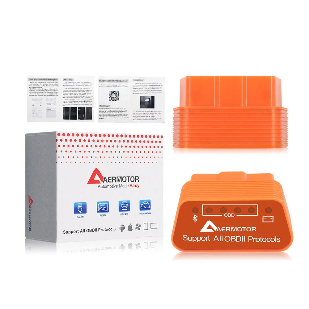 Viecar ELM327 V1.5 Bluetooth 4.0 OBD2 Car Diagnostic Scanner