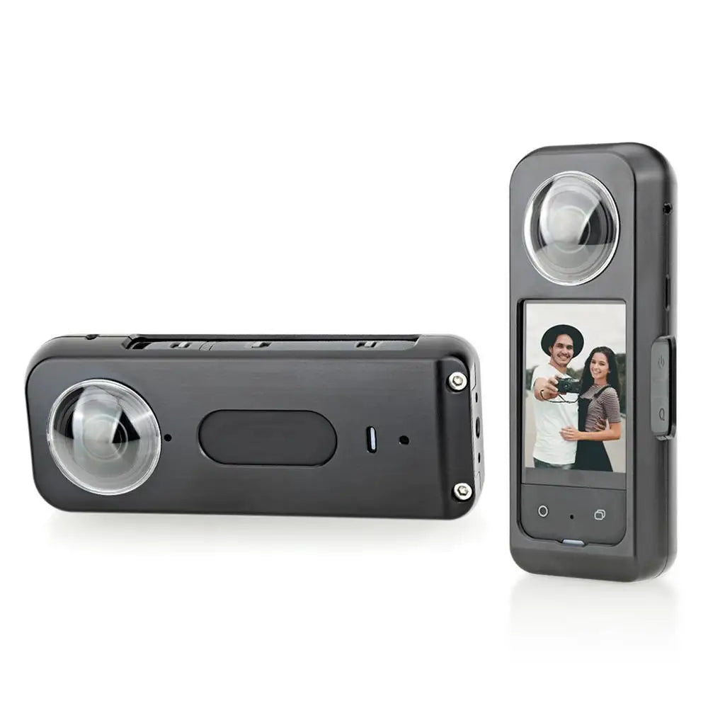 For Insta 360 One X3 Metal Rabbit Cage Shockproof Protective Expansion Frame Accessories Interface Aluminum Alloy Shell Case Peaceful Pleasures Health and Wellness