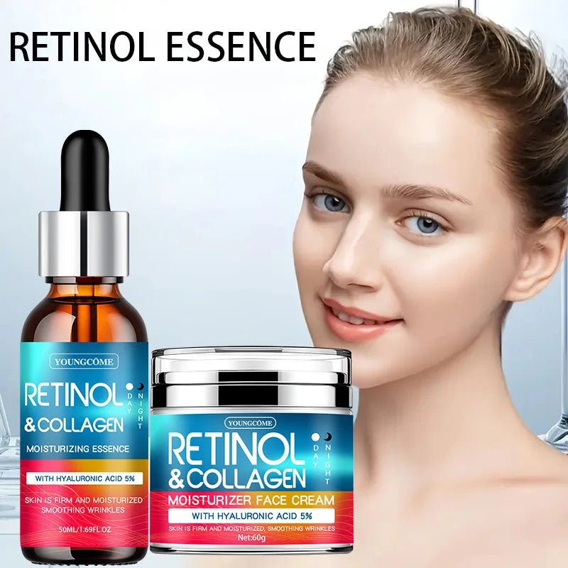 50ml Retinol Face Cream Moisturizing Firming Brightening Skincare Collagen Hyaluronic Acid Creams Facial Skin Care Products Peaceful Pleasures Health and Wellness