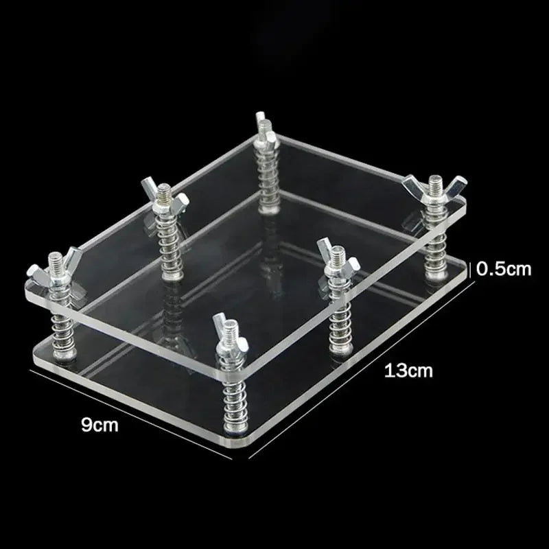 Acrylic Card Press Curvature Corrector & Storage Tool