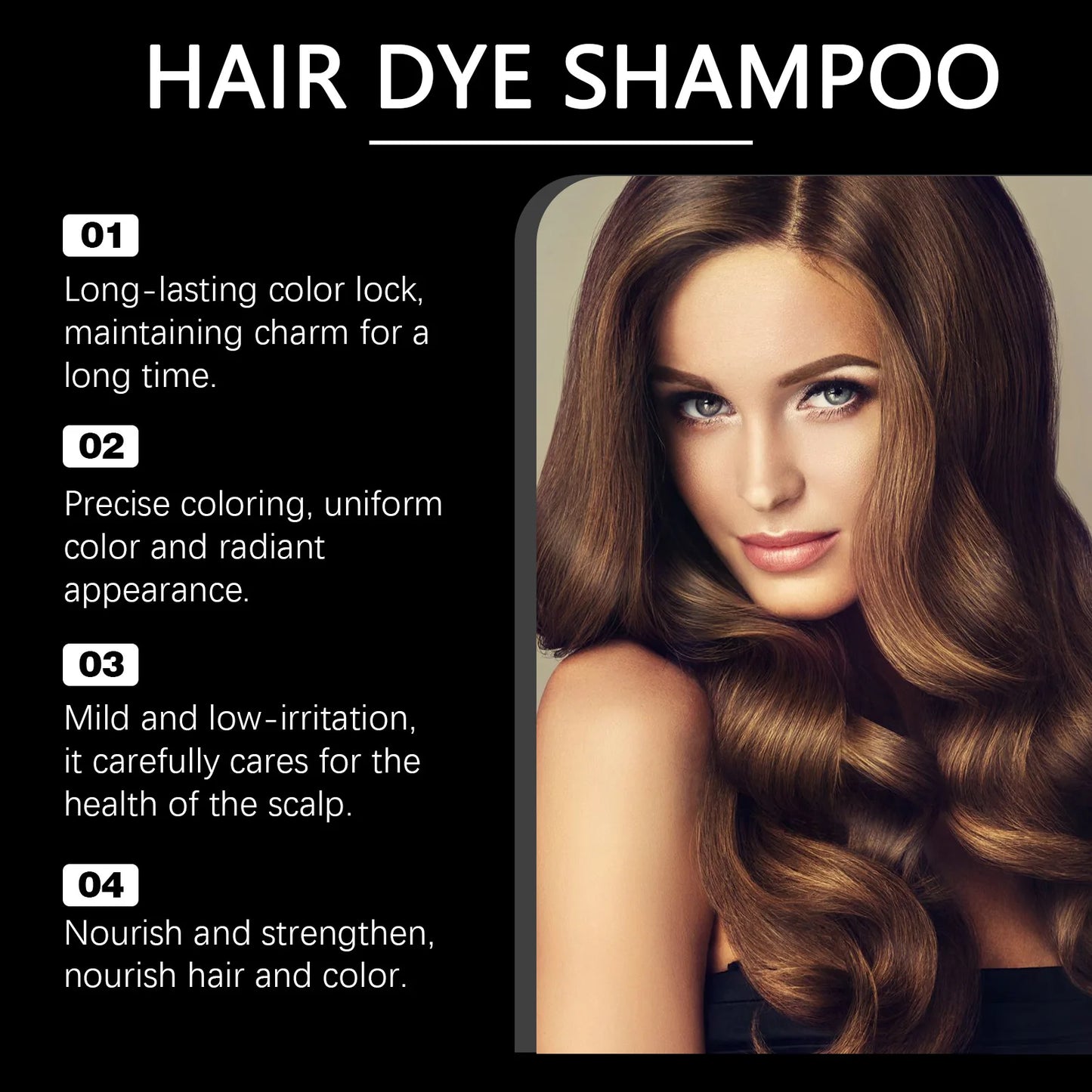 DIY Color Depositing Hair Shampoo Collection - Plant Extract Infused, Gentle & Easy to Color, Trendy Hair Dye Shampoo Peaceful Pleasures Health and Wellness