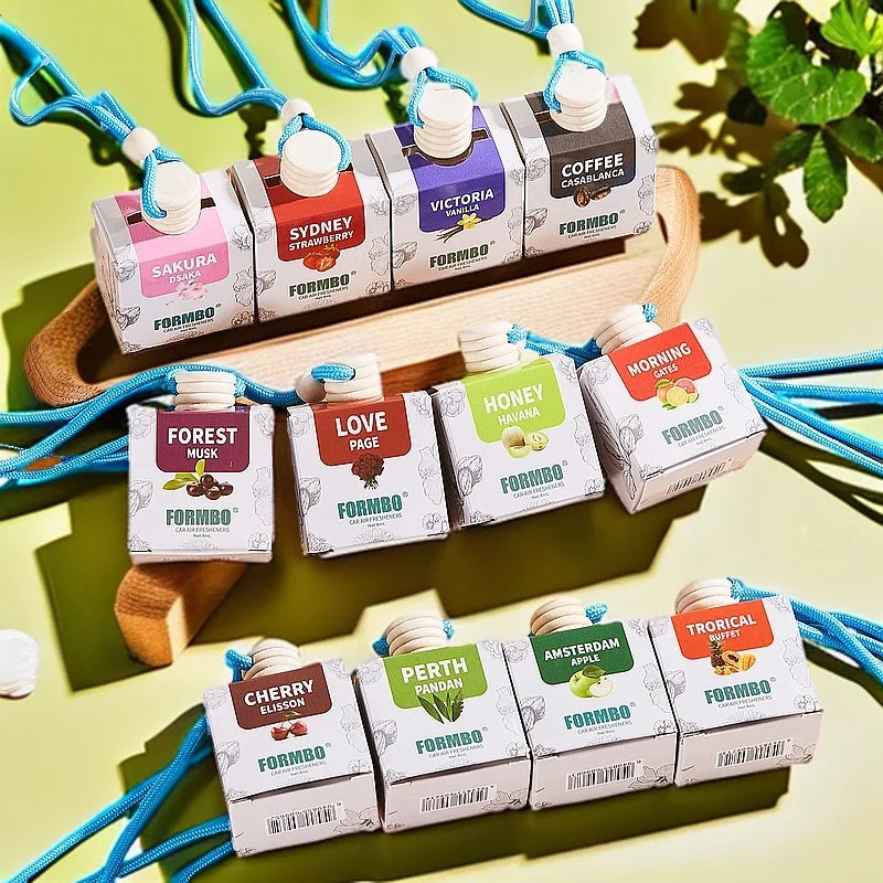 Essential Oil Car Air Freshener – Long-Lasting Liquid Diffuser