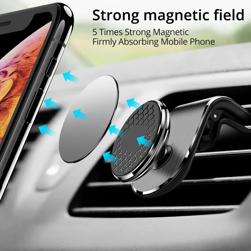 Magnetic Car Phone Holder Air Vent Mount | 360° Universal