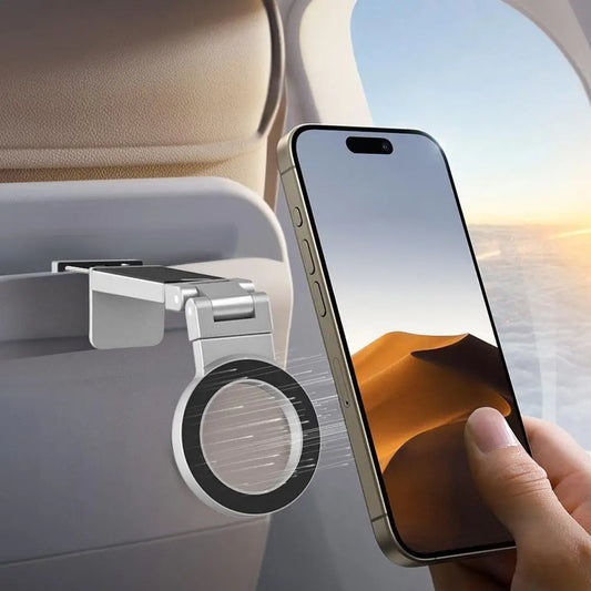 Universal Magnetic Phone Holder – Foldable Airplane Travel Mount Magnetic Phone Mount Oasis Select