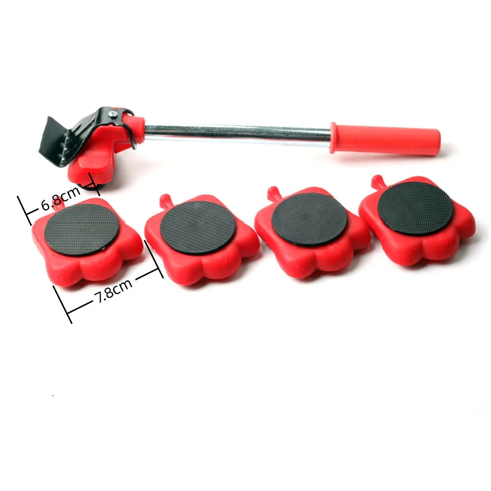 Heavy Duty Furniture Mover Lifter & Slider Roller Set 5/14 Pcs Peaceful Pleasures Health and Wellness