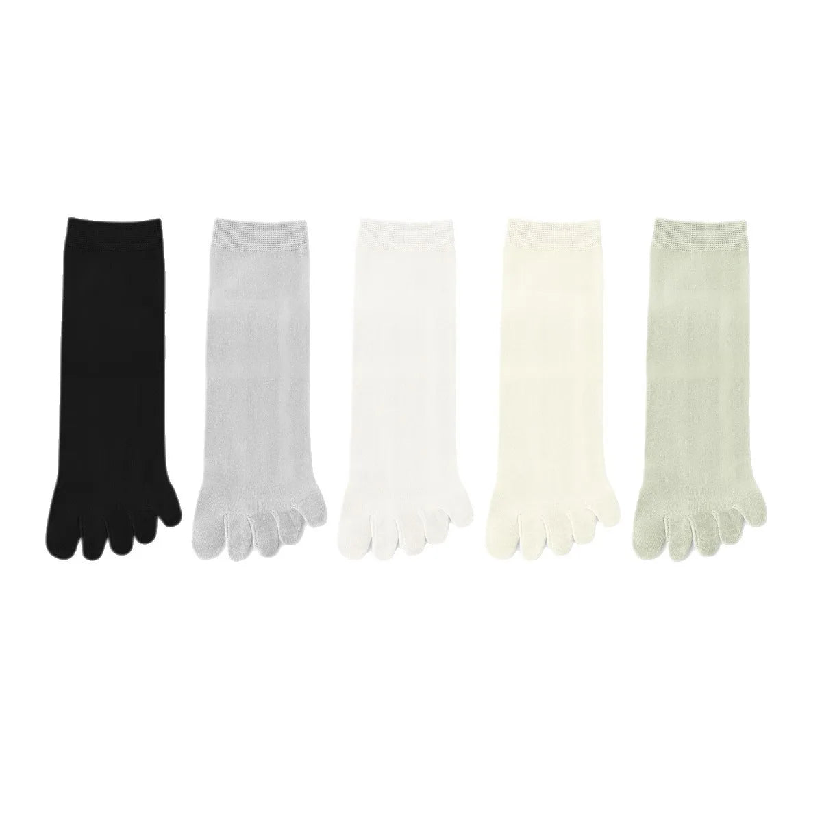 Unisex Toe Socks – Breathable Mesh Deodorant Sports Socks