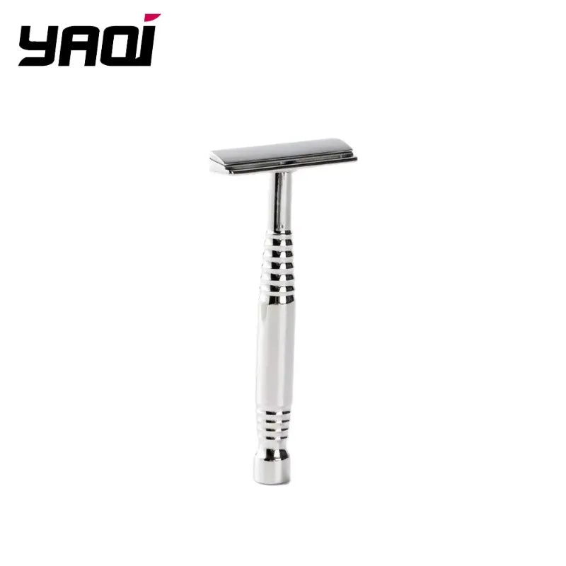 2026 YAQI Romulus Polished 316 stainless Steel AC Blade Single-edged Mens Shaving Safety Razor Peaceful Pleasures Health and Wellness