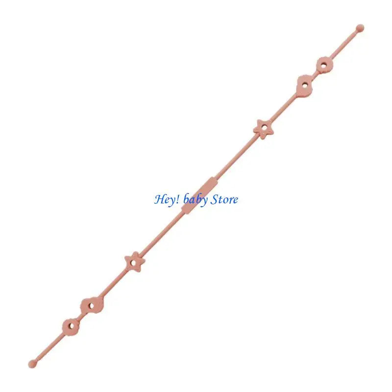 Silicone Pacifier Clip Teether Strap for Baby 0–12 Months