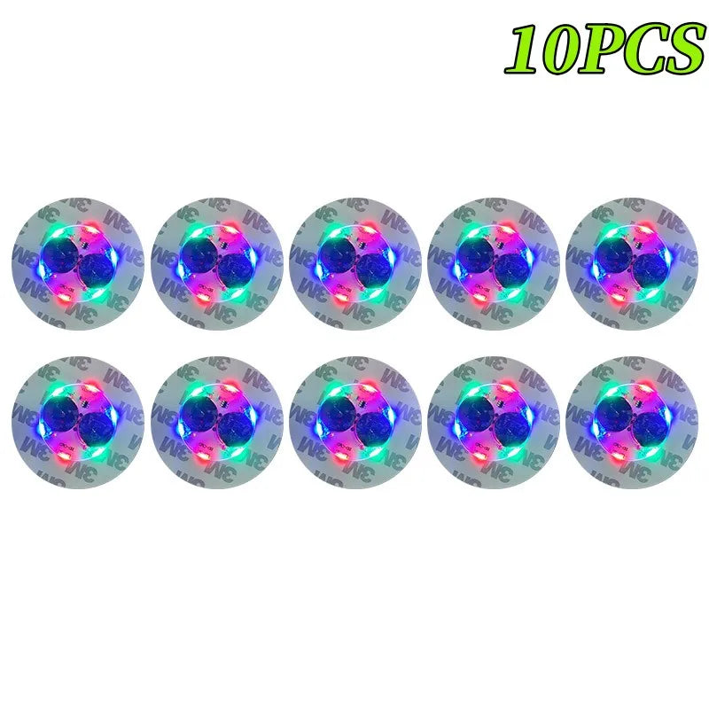 LED Light-Up Drink Coasters for Bars, Parties & Weddings