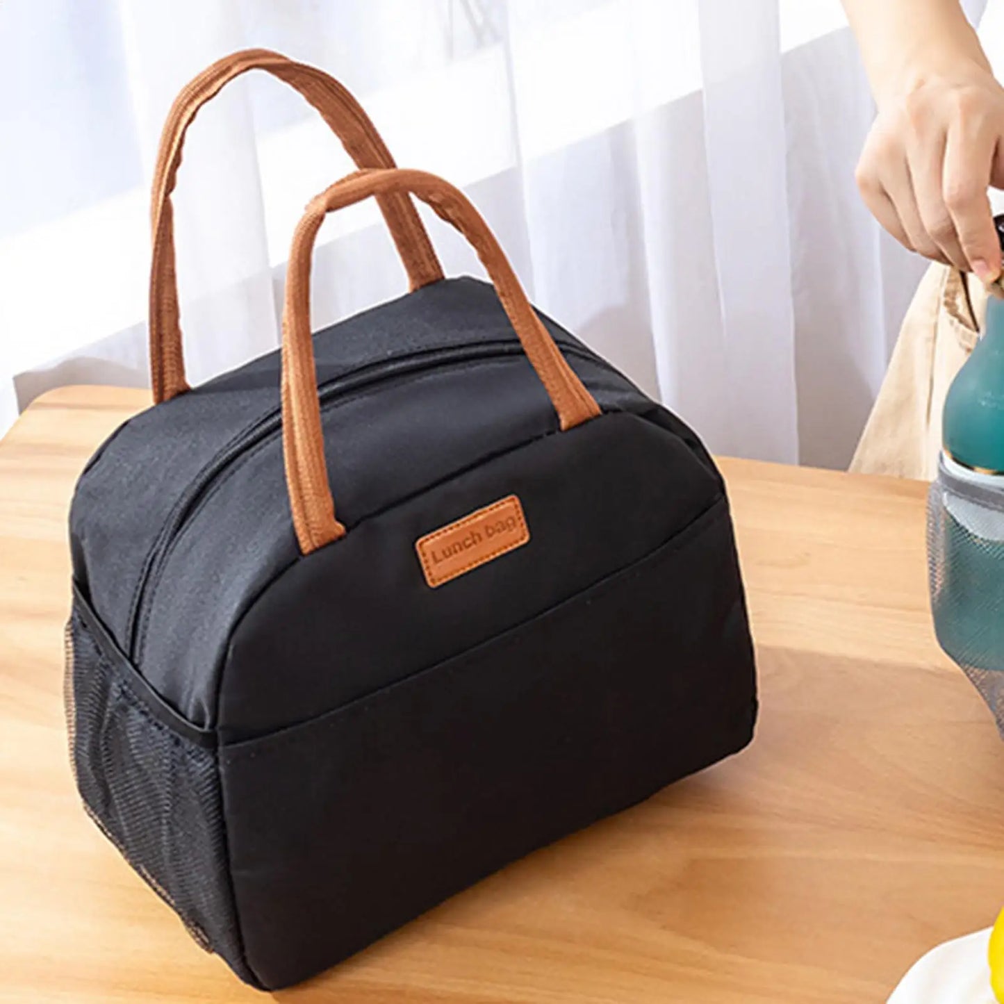Insulated Thermal Lunch Bag – Waterproof & Leakproof Tote
