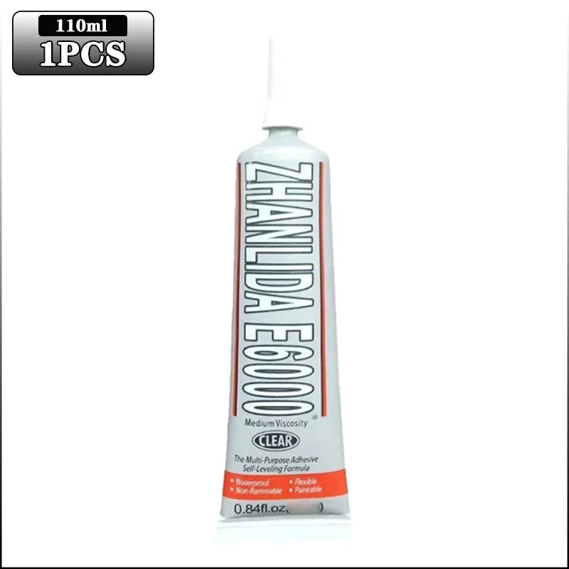 E6000 Clear Epoxy Glue for Rhinestones, Jewelry & DIY Crafts