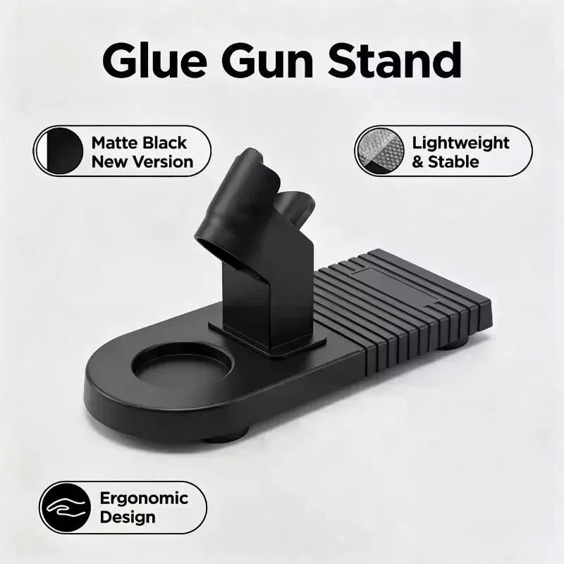 Hot Glue Gun Stand – Non-Slip, Heat-Resistant Holder for DIY