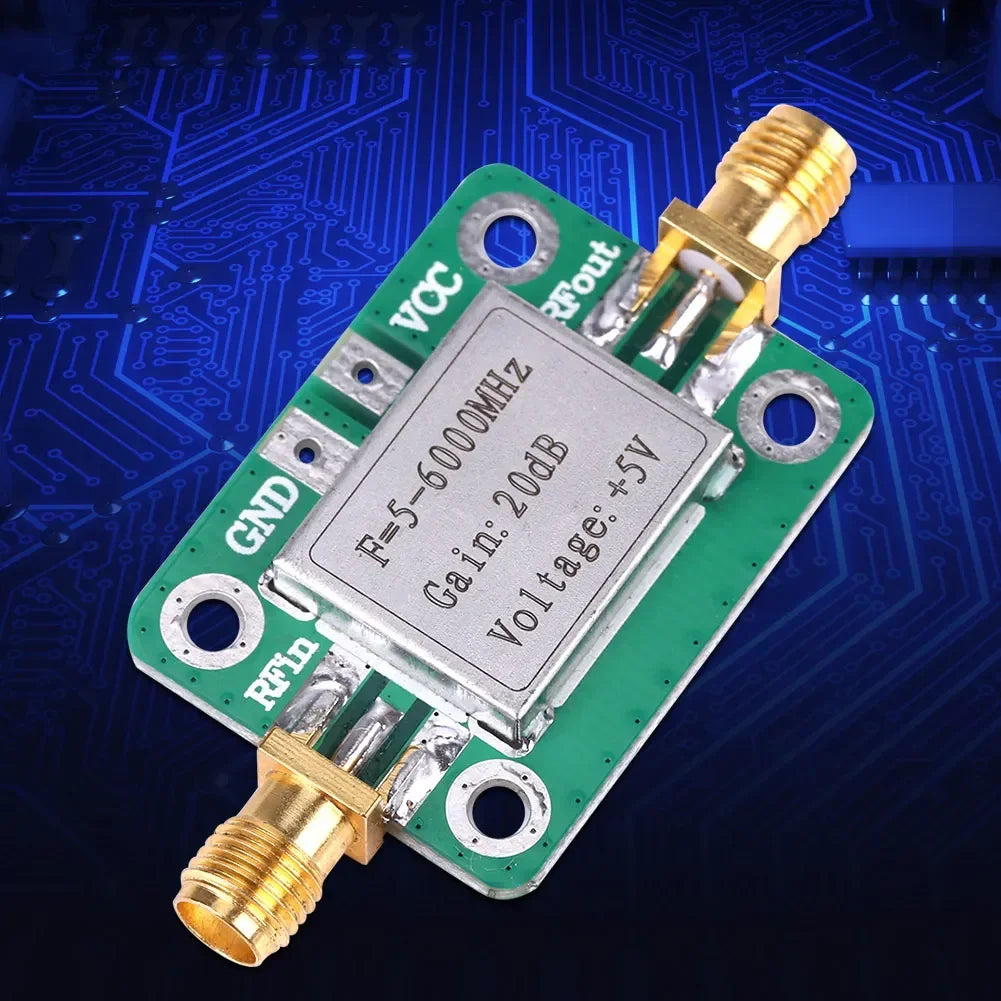 5-6000MHz Power Amplifier Gain 20dB Broadband RF VHF UHF Module