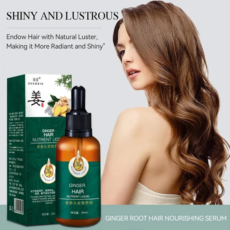 Ginger Hair Growth Oil Serum – Anti Hair Loss & Scalp Nourishing