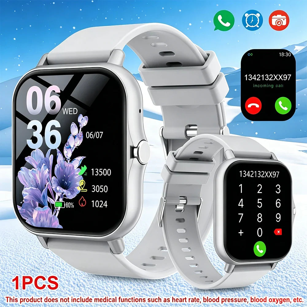 ERUN 1.83" Touch Smartwatch – Bluetooth Calls, Voice Assistant