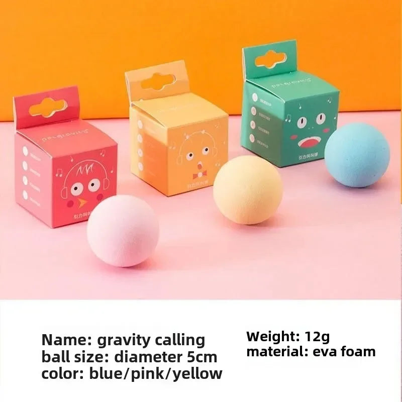 Interactive Sound Ball Cat Toy | Plush & EVA with Animal Sounds