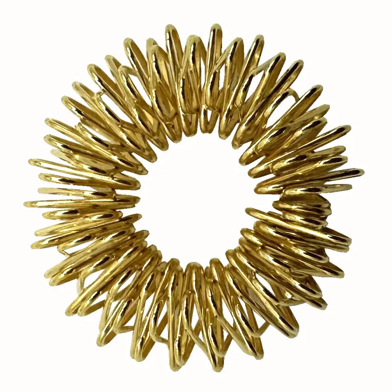 5/10/20pcs Acupressure Rings Spiky Sensory Finger Rings Set for Teens Adults Stress Reducer Massager Stress Relief Fidget Toys Peaceful Pleasures Health and Wellness