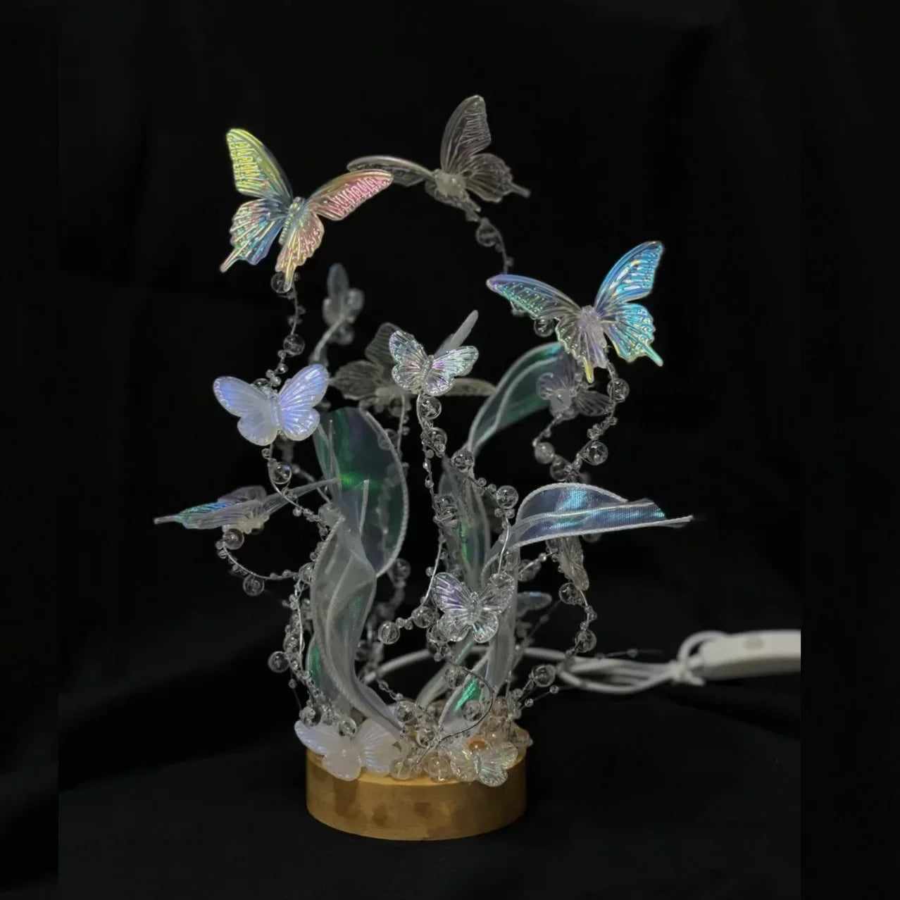 DIY Butterfly Night Light Kit – Romantic Bedside Lamp Gift
