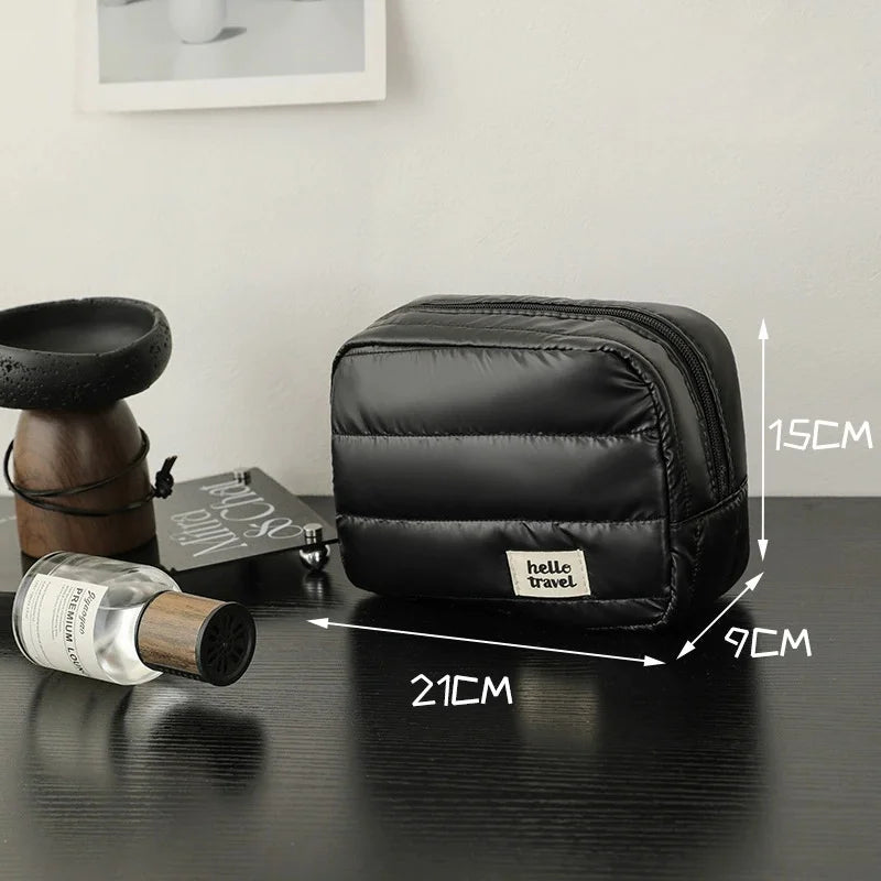 Large Waterproof Travel Makeup Bag – Women's Cosmetic Organizer