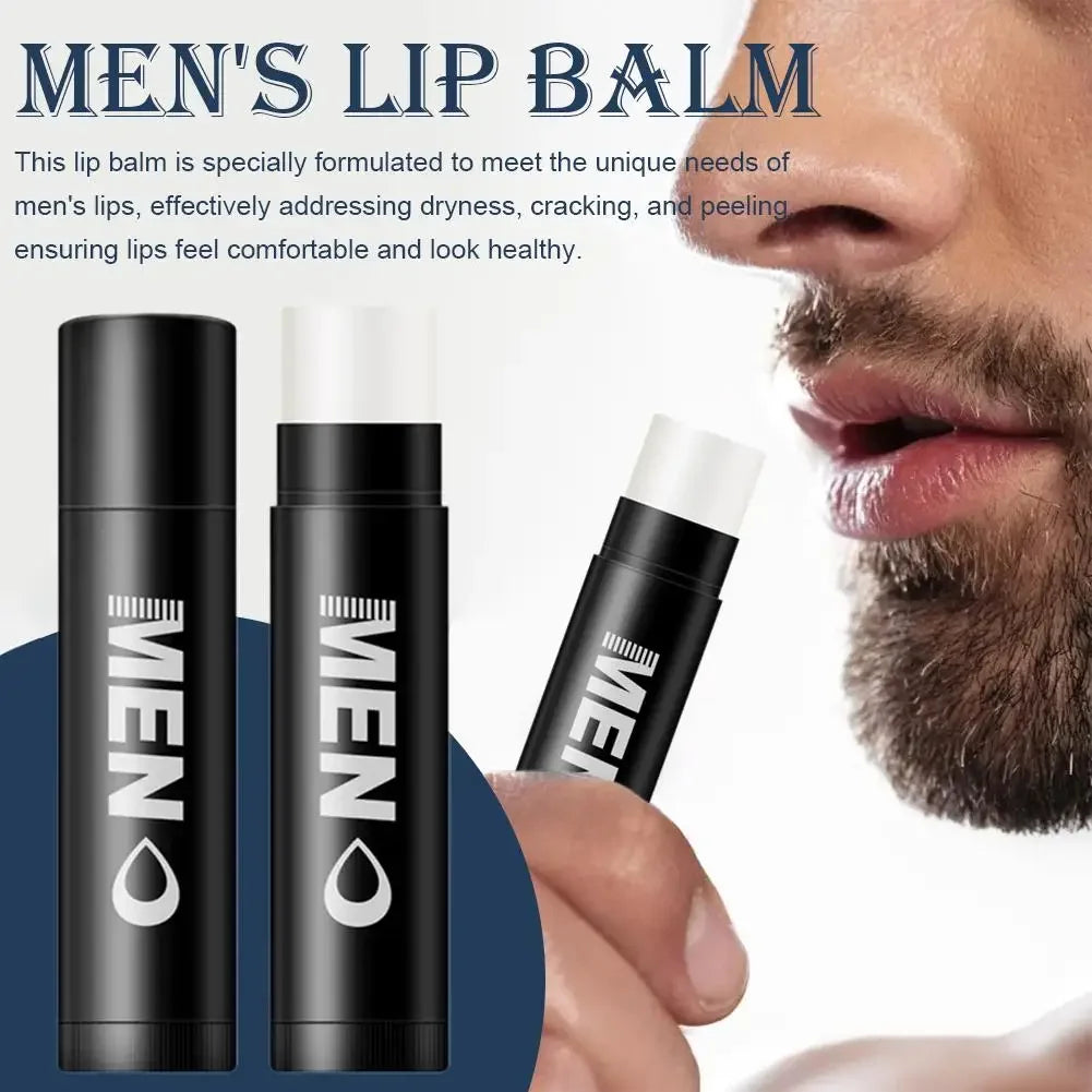 Hydrating Men's Lip Balm – 8 Scents, Moisturizing Daily Care Peaceful Pleasures Health and Wellness